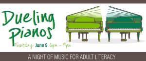 Dueling Pianos: A Night of Music for Adult Literacy